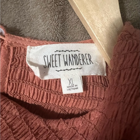 Women’s dress. Sweet Wanderer. X-Large. Pink/peach. - Picture 4 of 4